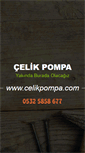 Mobile Screenshot of celikpompa.com