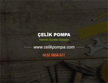 Tablet Screenshot of celikpompa.com